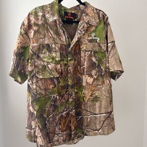 Game Winner Camo Short Sleeve Shirt